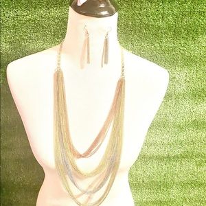 Multi- Layered Necklace Set
